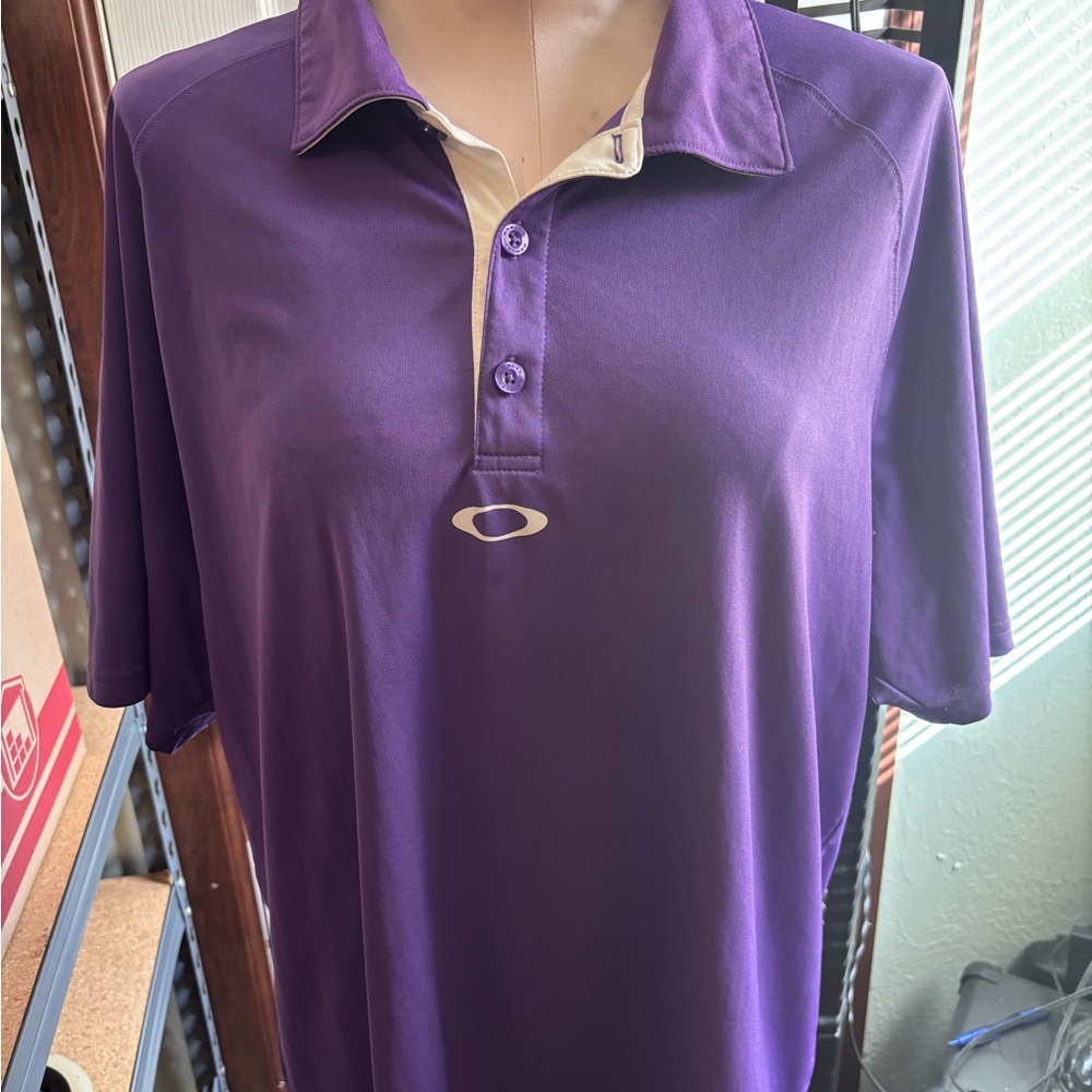 Purple Oakley Men's Shirt